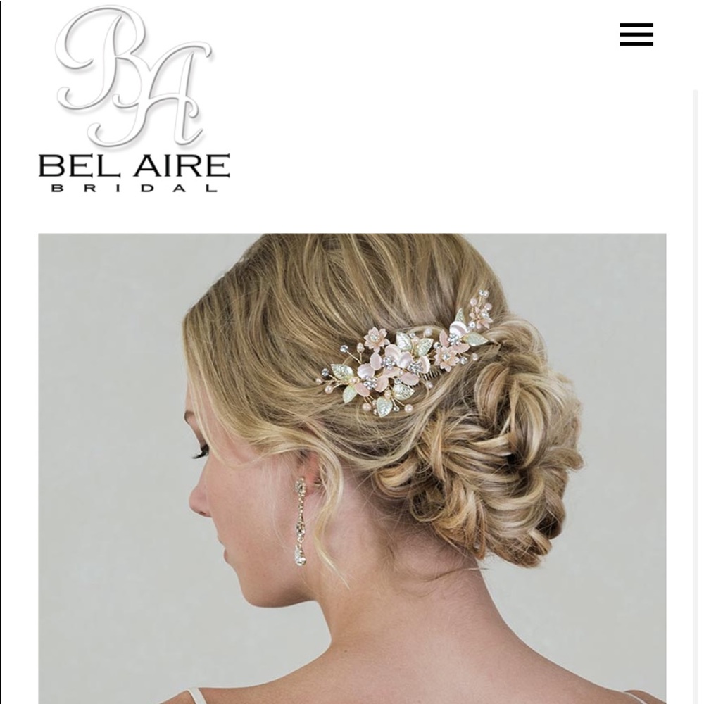 Hair comb (wedding accessory)